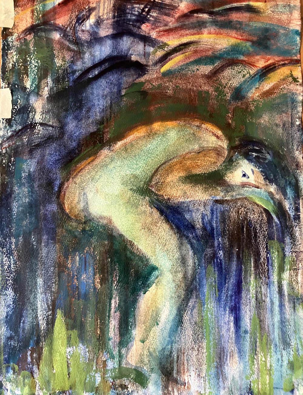 Skodaeva_Este 70x50cm gouache